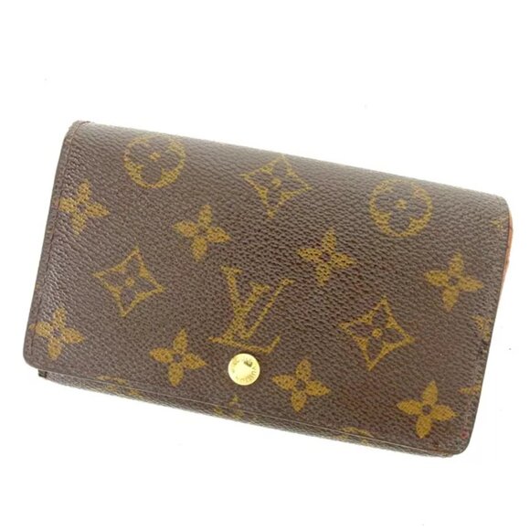 Louis Vuitton Wallet Purse Monogram Brown Woman Authentic Used - Picture 1 of 6